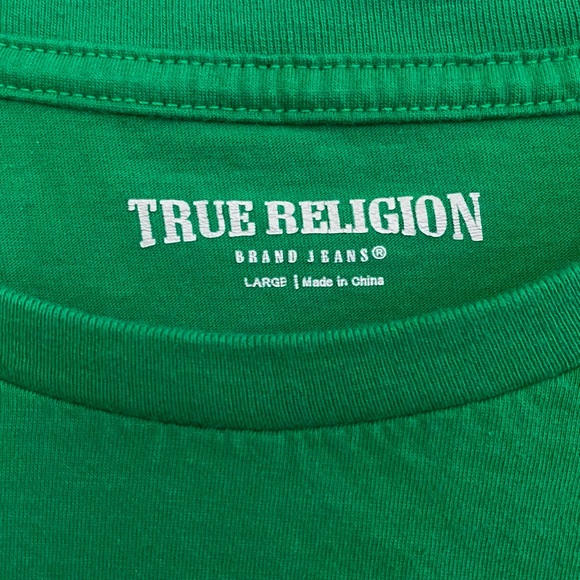 True Religion Horseshoe Stitch Logo Tee - Picture 6 of 8